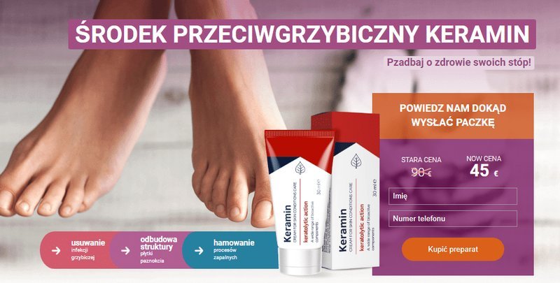 Najlepsze oferty na Keramin - Rozwiązanie dla Problematycznych Stóp in Poland